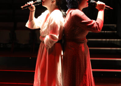 Students sing a duet in BAAY's Spring Awakening at the Mount Baker Theatre